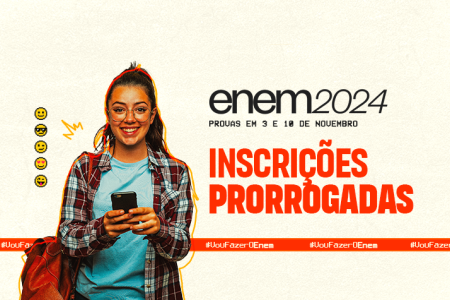 Inscrições no Enem 2024 são prorrogadas até sexta-feira, 14