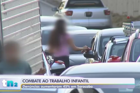 Denúncias de trabalho infantil aumentam 45% em Sorocaba em 2024